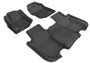 3D MAXpider 09-13 Honda Fit Kagu Black Full Set