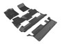 3D MAXpider 15-20 GMC Yukon w/ Bench 2nd Row Kagu Black Full Set
