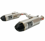 Big Gun 14-19 Polaris Scrambler XP 1000 EXO Stainless Dual Slip On Exhaust