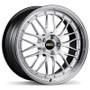 BBS LM 20x12 5x130 ET50 CB71.6 Diamond Silver Wheel w/ Diamond Cut Machined Lip