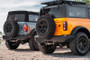 Corsa 21-25 Ford Bronco 2.3L 2-Door 2.75in Cat-Back Dual Rear Exhaust w/ 4in Straight-Cut Black Tips