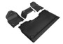 3D MAXpider 19-24 Dodge Ram 1500 Crew Cab W/ Bench Front Row Kagu Black Full Set (R1 3 PCS DESIGN)
