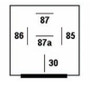Hella Relay 12V 20/40A Spdt Res Bkt