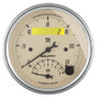 AutoMeter Gauge Tach/Speedo 3-3/8in. 120MPH & 8K RPM Elec. Program. Antique Beige