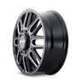 Mayhem 8107D Cogent Dually 20x8.25 / 8x210 BP / 115mm Offset / 154.2mm Hub Blk w/Milled Spokes Wheel