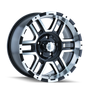ION Type 179 18x9 / 8x165.1 BP / 12mm Offset / 130.8mm Hub Black/Machined Wheel