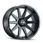 ION Type 143 20x9 / 8x165.1 BP / 0mm Offset / 125.2mm Hub Matte Black Wheel