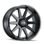 ION Type 143 20x9 / 8x165.1 BP / 0mm Offset / 125.2mm Hub Matte Black Wheel