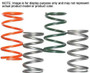 Steel Clutch Spring Black/yellow 180-260