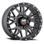 Mamba M25 17x9 6x139.7 ET12 Matte Grey w/ Black Lip Edge