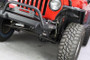 Fishbone Offroad 97-06 Jeep Wrangler TJ Steering Box Skid Plate - Black Textured Powdercoat