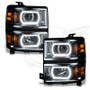Oracle Chevy Silverado 14-15 Halo Kit Projector Style - ColorSHIFT w/o Controller