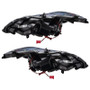 Oracle 13-15 Nissan Altima Sedan SMD HL - ColorSHIFT w/ Simple Controller