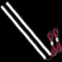 Oracle 4in LED Concept Strip (Pair) - White
