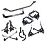 Ridetech 64-66 Ford Mustang TruTurn Suspension Package