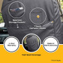 Covercraft 16-23 Toyota Tacoma Carhartt Super Dux SeatSaver Front Row Custom Seat Cover - Gravel