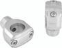 2" Grooved Chrome Risers