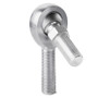 QA1 X Series Endura Rod End - Male/Left Hand - .625in Bore x 3/4-16 w/Stud - Alloy Steel