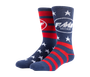 FMF Racing Stars And Bars Sock Navy One Size