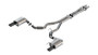 Borla 2024 Ford Mustang GT 5.0L V8 w/o Active Exhaust S-Type Cat-Back Exhaust System - Black Chrome
