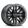 Raceline A91B Ryno 15x7in / 4x156 BP / 10mm Offset / 132.5mm Bore - Satin Black Beadlock Wheel