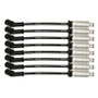 Moroso GM LS/LT 8.5mm Ultra 40 11in Long Wire Set w/Alum Heatshield - Black