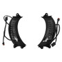 Letric Lighting Fairing Vent Switchback Turn Signal Black