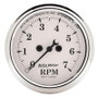 AutoMeter Gauge Water Temp 2-1/16in. 250 Deg. F Elec Old Tyme White