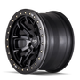 Dirty Life 9303 DT-1 17x9 / 8x170 BP / -12mm Offset / 130.8mm Hub Matte Black Wheel- Beadlock