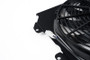 CSF 92-00 Honda Civic All-Aluminum Fan Shroud w/12in SPAL Fan - Black Finish