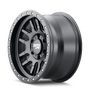 Dirty Life 9309 Canyon Pro 17x9/6x139.7 BP/-12mm Offset/106mm Hub Matte Black Wheel - Beadlock