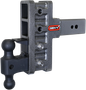 Gen-Y Mega Duty 3in Shank 6in Offset Drop 32K Hitch w/GH-0161 Dual-Ball/GH-0162 Pintle Lock