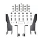 Westin 19-22 Dodge Ram 2500/3500 HDX Modular Grille Guard - Black