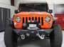 Fishbone Offroad 07-18 Jeep Wrangler JK Rubicon Unlimited Steel Front Bumper - Blk Txtrd Powdercoat