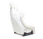 NRG FRP Bucket Seat White Vinyl Material (Large)