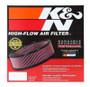 K&N Universal Round Air Filter 9in OD / 7-1/2in ID / 4in Height