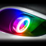 Oracle Chevy Suburban 07-14 LED Waterproof Fog Halo Kit - ColorSHIFT