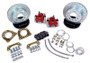 Baer Brakes 10 Bolt Saginaw Drum Brake Rear End 10.5in Classic Series Rear Brake Kit - Red