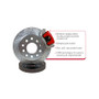 Baer Brakes 10 Bolt Saginaw Drum Brake Rear End 10.5in Classic Series Rear Brake Kit - Red