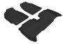 3D MAXpider 07-11 Toyota Yaris Sedan Kagu Black Full Set