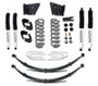 Tuff Country 78-79 Ford Bronco 4x4 4in Performance Lift Kit with Rear Leaf Springs (SX8000 Shocks)