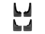 WeatherTech 22-23 Nissan Frontier D41 (No Pro-X/Pro-4X) No Drill Front & Rear Mudflaps - Black