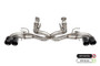 Corsa 2020-2025 Chevrolet Corvette C8 RWD 3in Delete 4 Valve Cat-Back w/NPP w/4.5in CF Black PVDTips