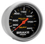 AutoMeter Gauge Brake Press 2-5/8in. 2000PSI Liquid Filled Mech Pro-Comp