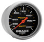 AutoMeter Gauge Brake Press 2-5/8in. 2000PSI Liquid Filled Mech Pro-Comp