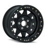 Dirty Life 9302 Roadkill 17x9/5x127 BP/-38mm Offset/71.5mm Hub Matte Black Wheel - Beadlock