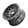Dirty Life 9309 Canyon Pro 17x9/5x127 BP/-12mm Offset/71.5mm Hub Matte Black Wheel - Not Beadlock