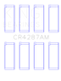 King Engine Bearings Acura B18C1/B18C5 L4 / Honda 110CI DOHC (Size +0.50) Rod Bearing Set
