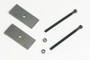 Tuff Country 2 Degree Axle Shims 3in Wide w/ 3/8in Center Pins Pair