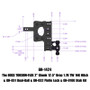Gen-Y The Boss Torsion-Flex 2in Shank 12.5in Drop 16K Hitch w/GH-051 Dual-Ball/Pintle Lock/Stab Kit